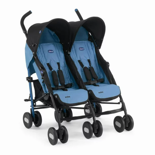 Carriola De Paseo Doble Chicco Juvenile Echo Twin Sapphire