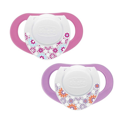 Chupones Physio Ortodontico Para Bebes Chicco Rosa 4+meses