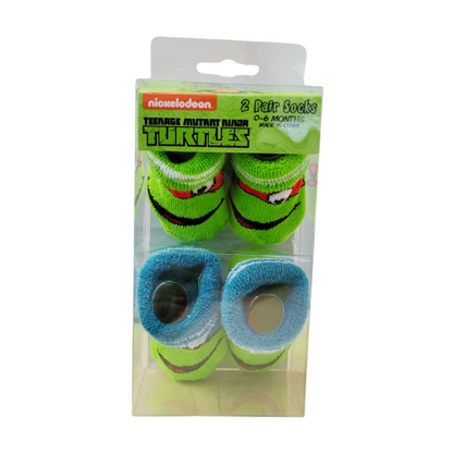 Calcetas Tortugas Ninja - 0-6 meses