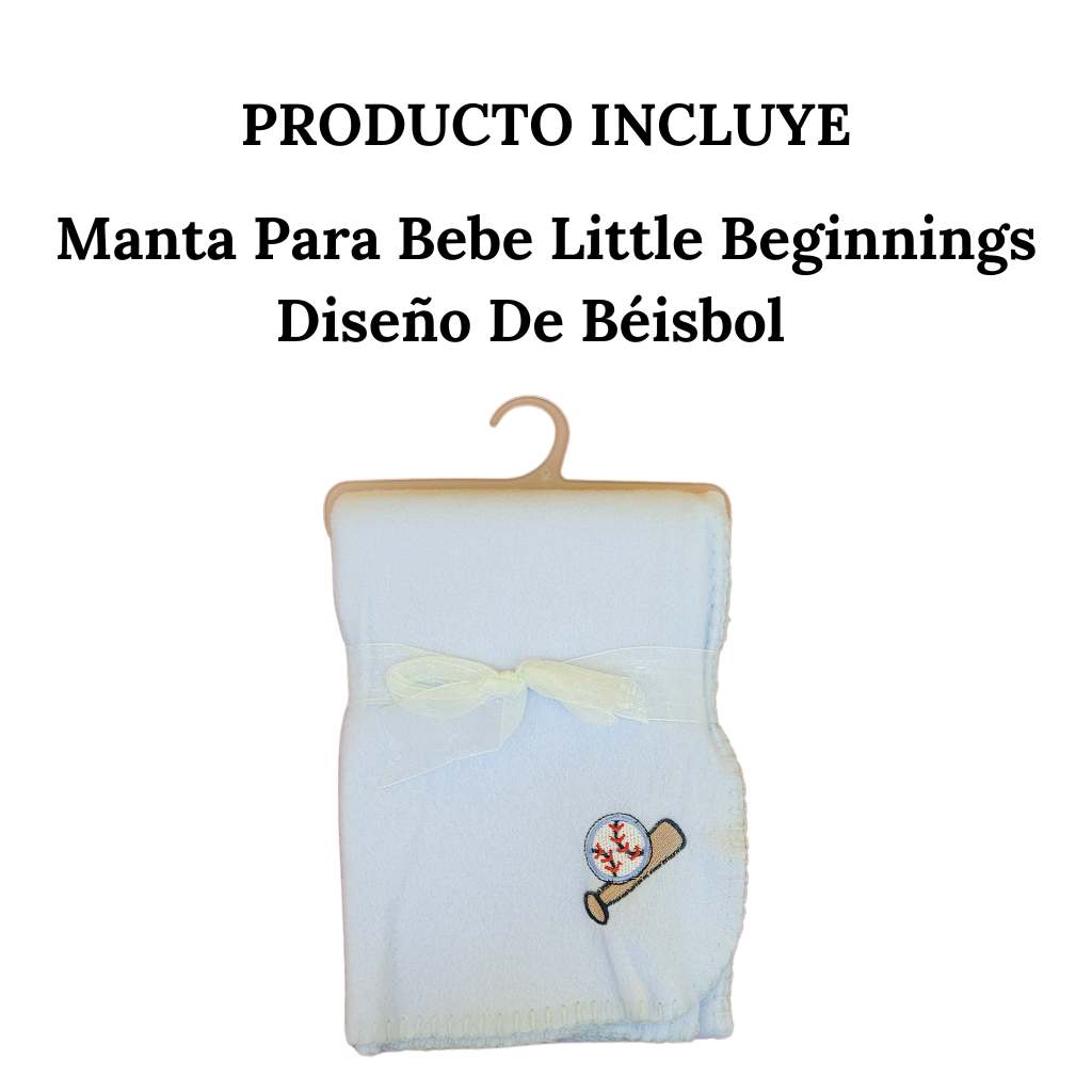 Manta De Apego Para Bebes Little Beginnings Azul