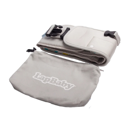 Lapbaby Asiento Auxiliar Manos Libres Primo Lapbaby - Color Gris Claro