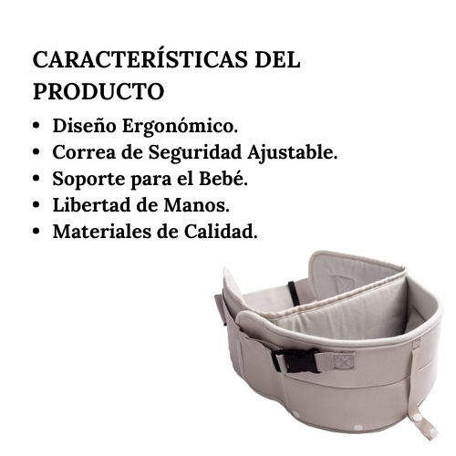 Lapbaby Asiento Auxiliar Manos Libres Primo Lapbaby - Color Gris Claro