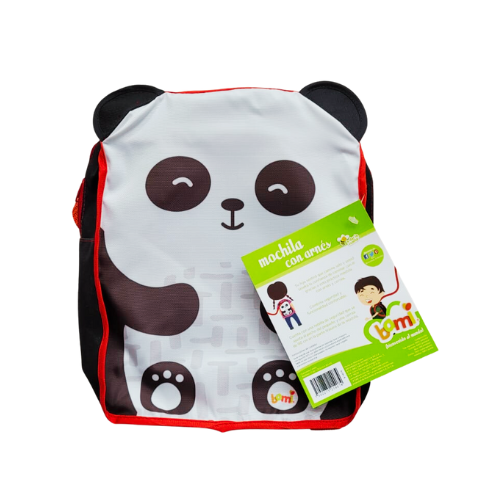 Mochila con Arnés Bami - Diseño de Panda