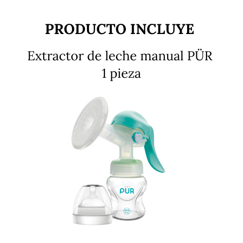 Extractor de Leche Manual PÜR - 1 pieza