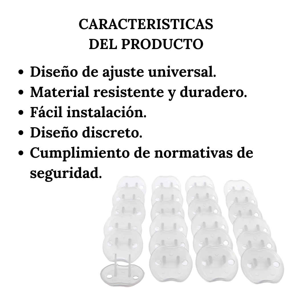 Protectores De Enchufes Para Electricidad 12 Pzas Dreambaby