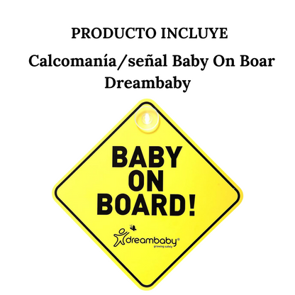 Señal De Seguridad Para Vehículos Baby On Board Dreambaby