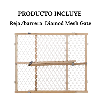 Reja/barrera - Diamod Mesh Gate - North States - De Madera